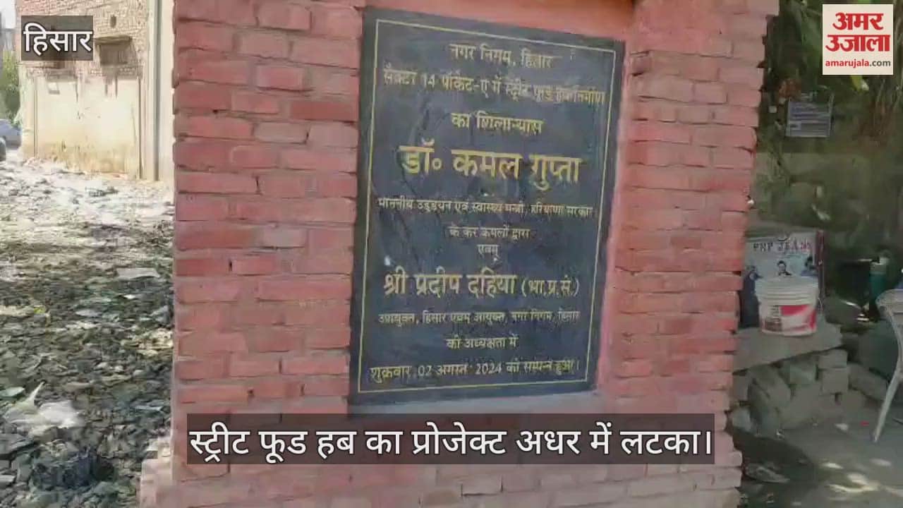 The project of street food hub could not be started