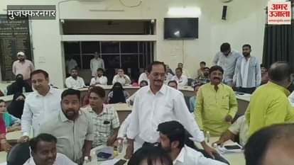 Muzaffarnagar: 128 proposals passed in board meeting after uproar, anger over uprooting of green trees