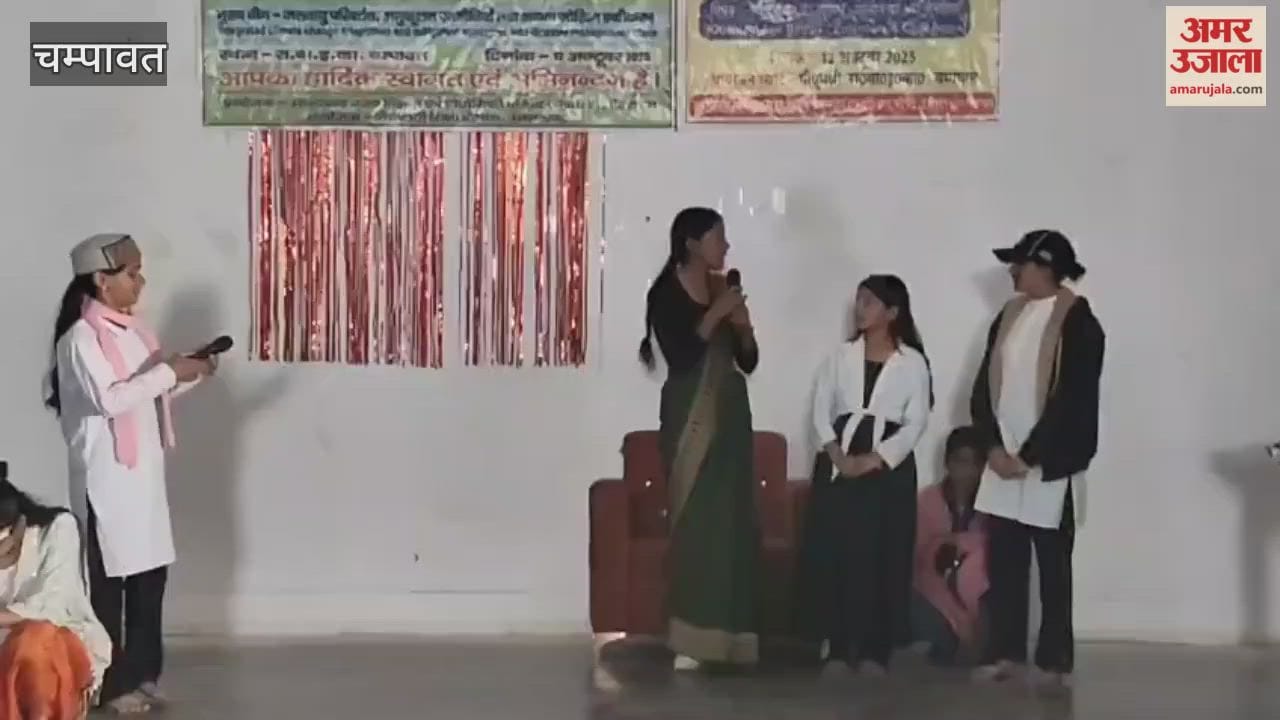 Message of environmental protection given through science drama in champawat