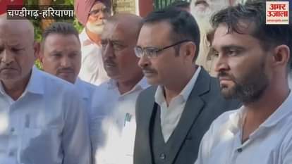 Manohar Lal's media advisor Sudesh Kataria reached Chandigarh