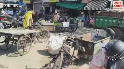 Municipal council garbage dumping points are spoiling the city look on Diwali