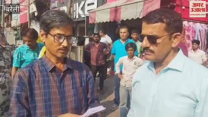 Municipal Corporation bulldozer run on encroachment in Bareilly