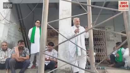 BKU Chadhuni Stages Indefinite Protest in Baldev Over Fertilizer Shortage