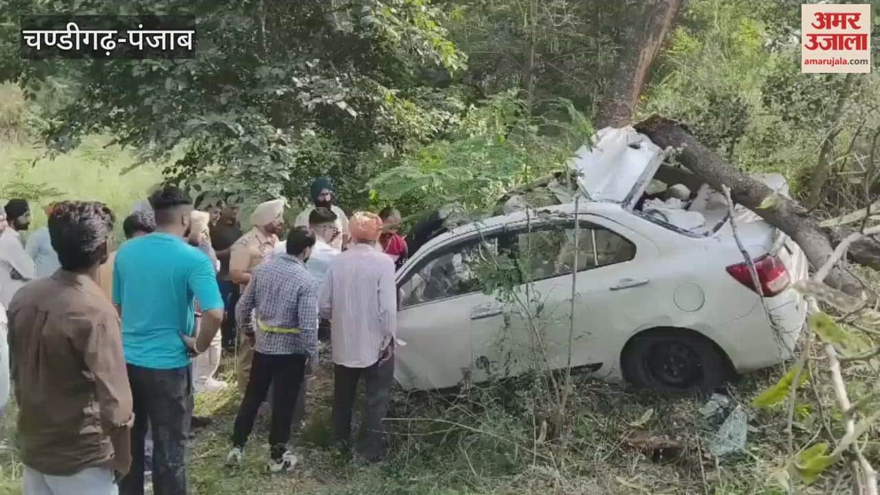 army officer car accident in Punjab