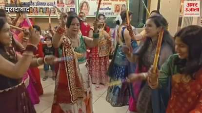 Women dazzled at the Dandiya Night organised by the Vaishya Samaj Mahila Samiti