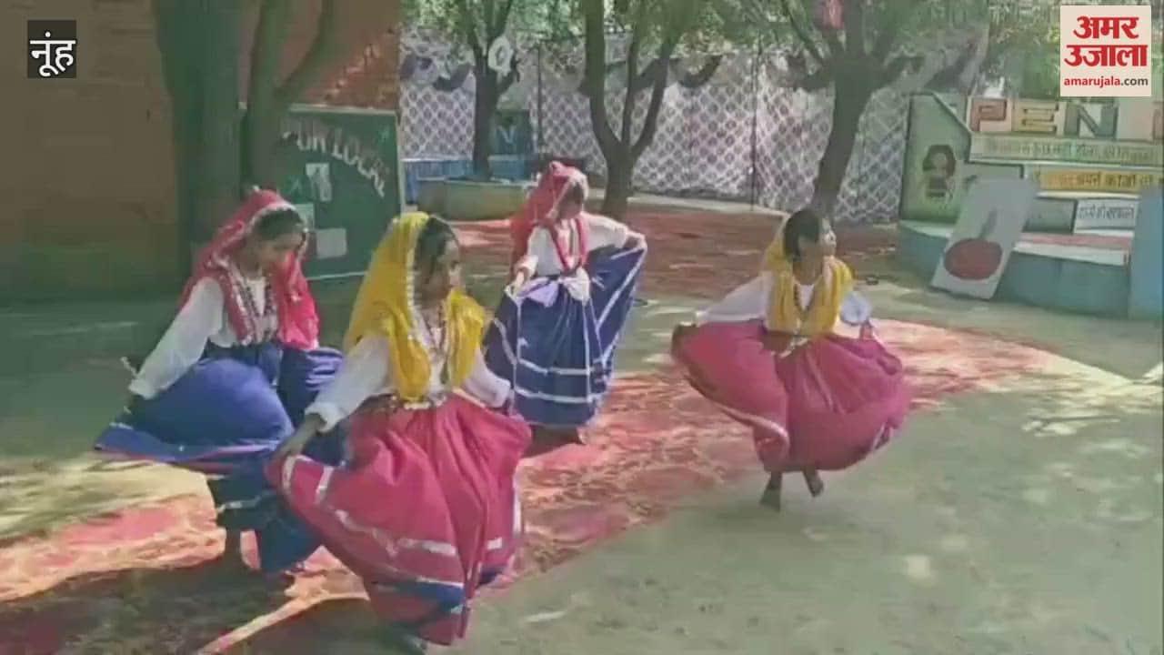 grand organization of diwali fair in government Senior Secondary School Nuh