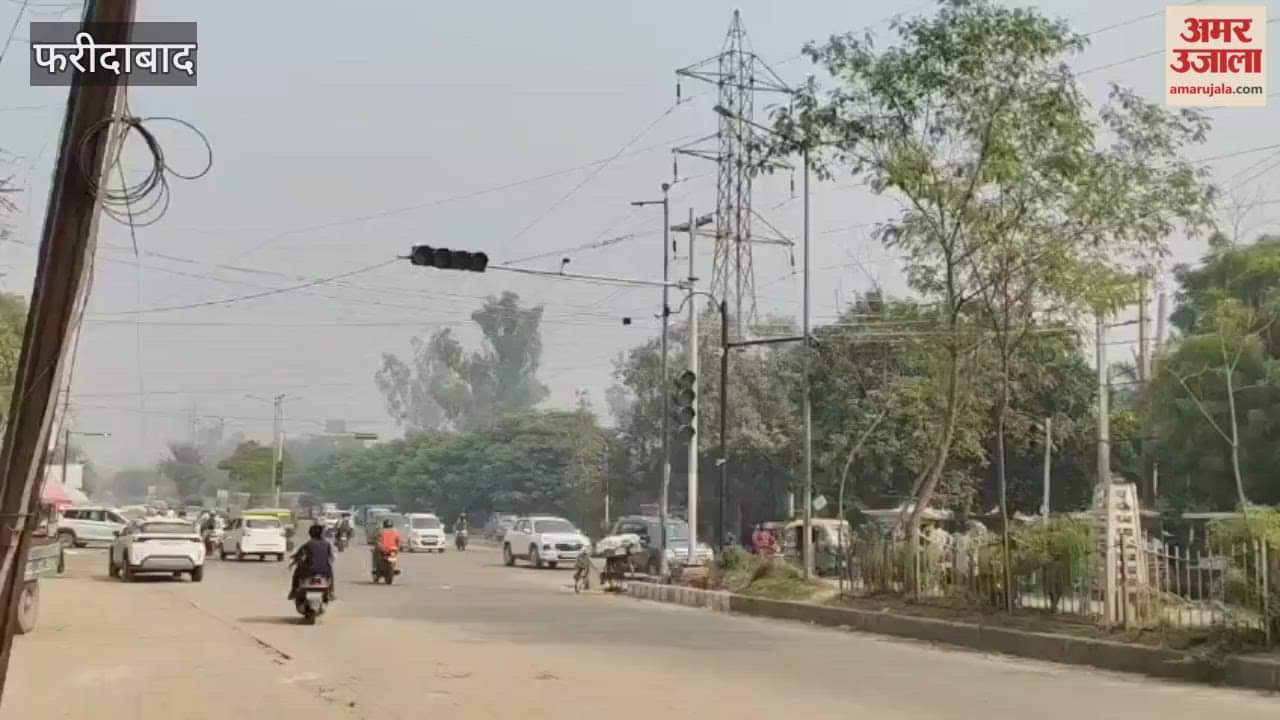 The traffic signals at 22 23 intersections in Faridabad have been out of order for quite some time