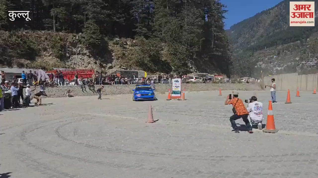 Manali Sanam Sekhon showcases car stunts in Manali showcases drifting talent at Influencer Meet