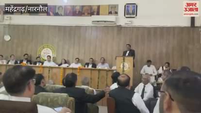 Diwali get-together celebrated at District Bar Association in Narnaul