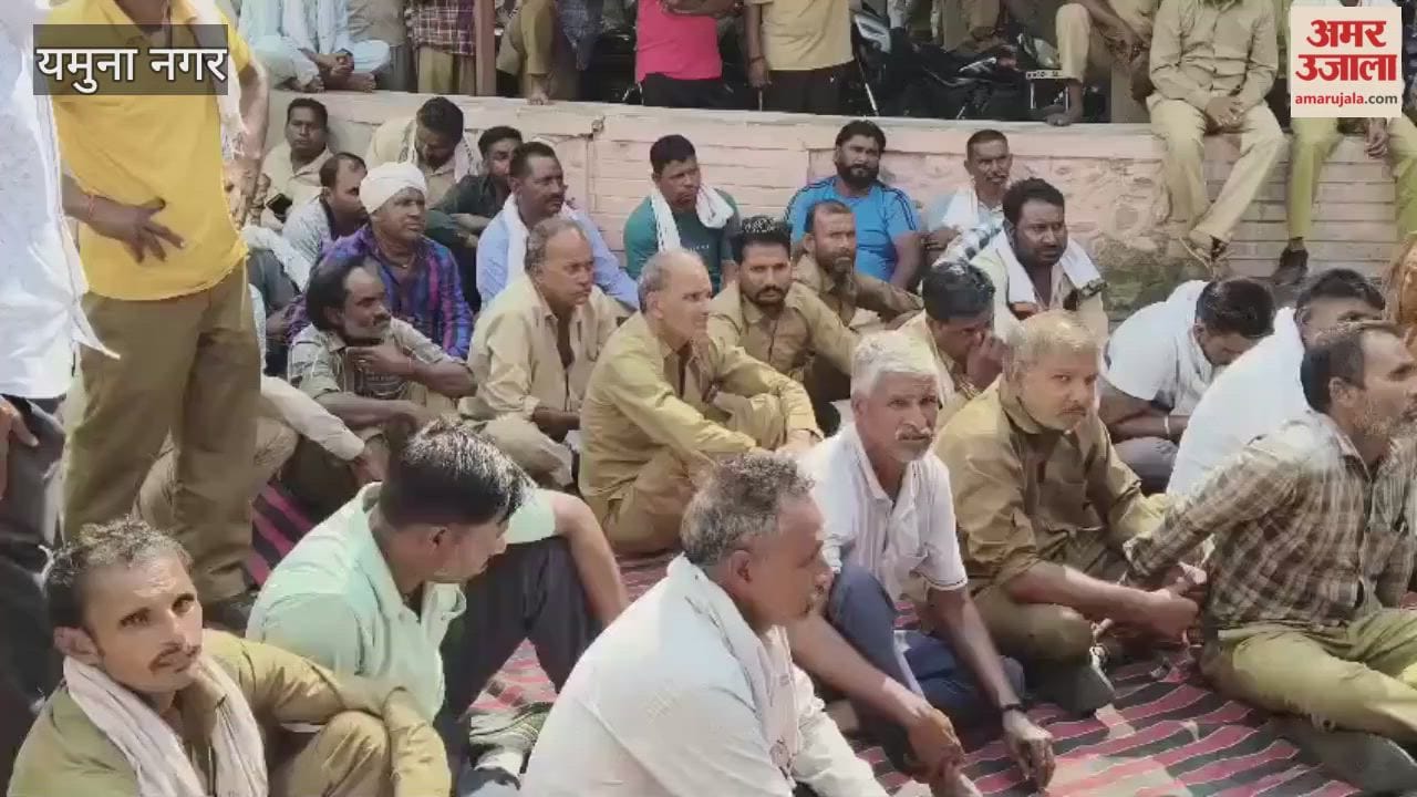 Arrears of Rs 6.25 crore will be released before Diwali; Yamunanagar employees end their strike on the assurance of the mayor.