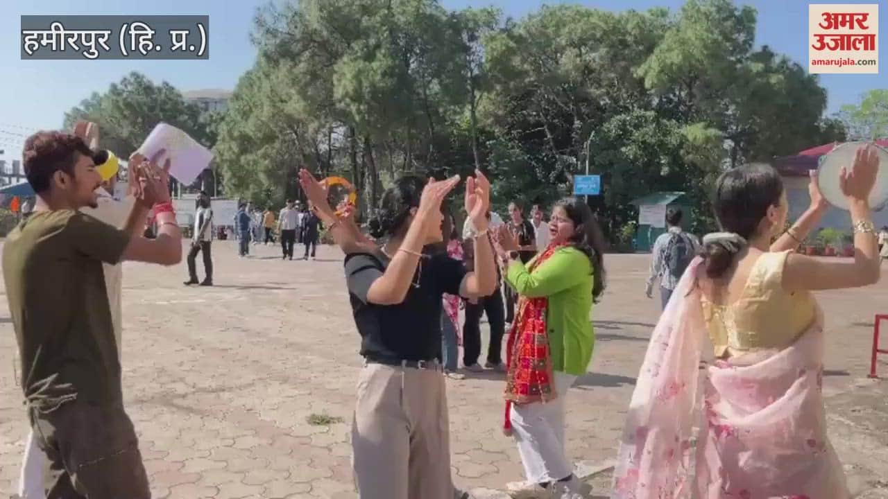 Hamirpur Message given to celebrate natural Diwali through Government College drama