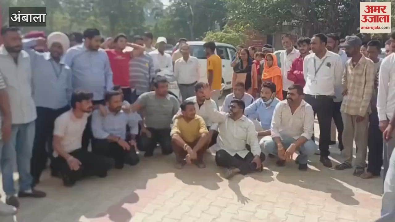 In Ambala, an inebriated elderly man went on a rampage, assaulting six security guards and a media person.