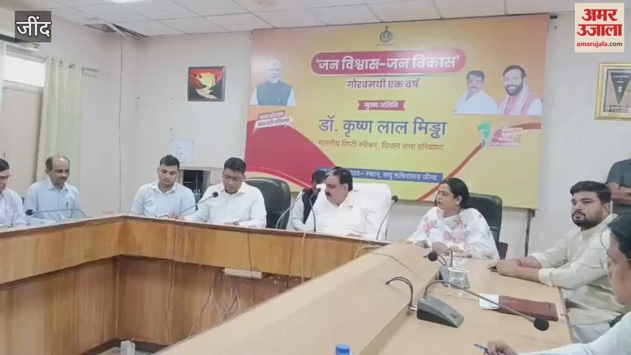 progress of Haryana Govt in one year is unprecedented said Deputy Speaker Dr. Krishna Lal Middha