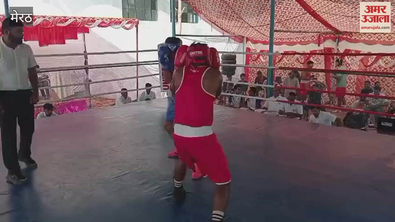 Meerut: Men's boxing competition organized