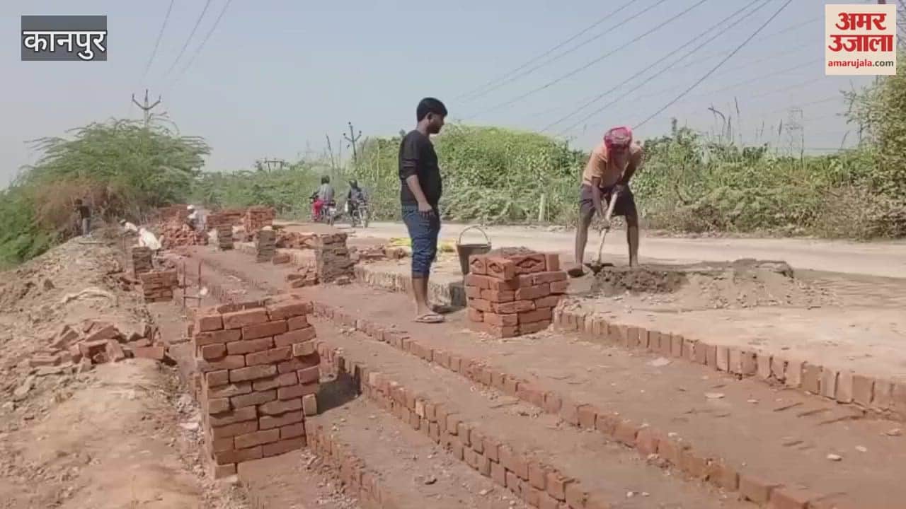 Kanpur: Municipal Corporation is constructing a permanent ghat for Chhath Puja in the Nankari Panki Canal