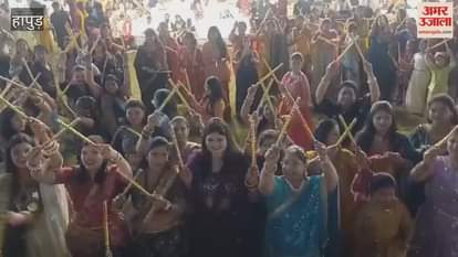 Hapur: Loha Industry Trade Board celebrated Diwali festival with great pomp