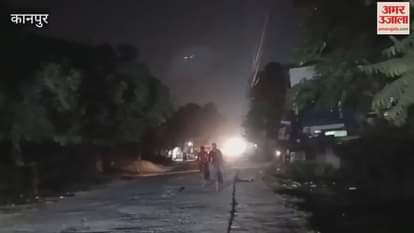 Kanpur: The road from Panki C Block to Armapur Canal is shrouded in darkness