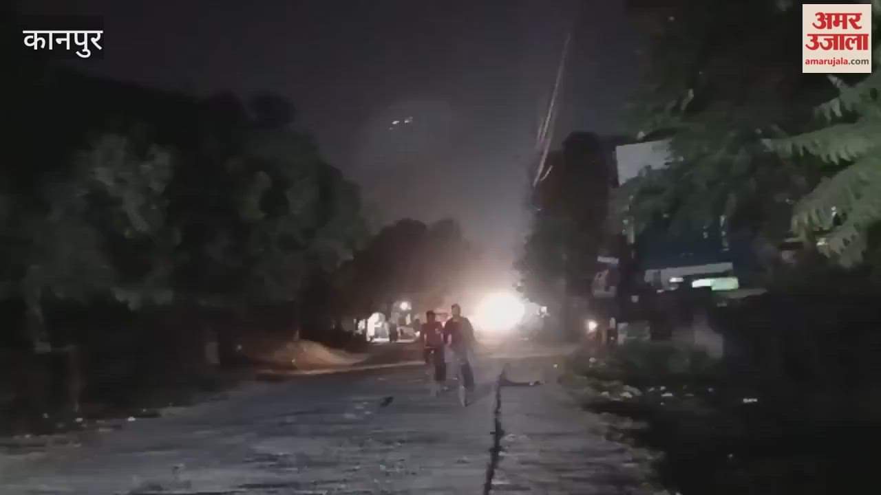 Kanpur: The road from Panki C Block to Armapur Canal is shrouded in darkness