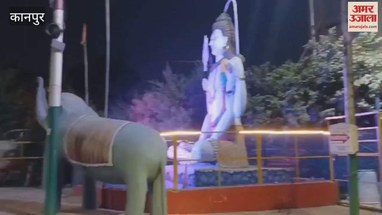 Kanpur: A huge statue of Sun God is being built on the Panki Canal