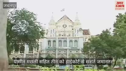 Jabalpur News: Three including Yasin Machli get conditional bail from High Court