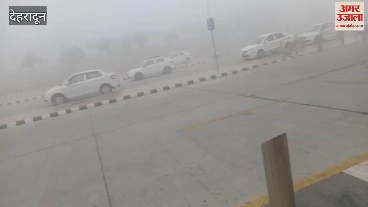 VIDEO: Dense fog blankets Dehradun airport, affecting air traffic.