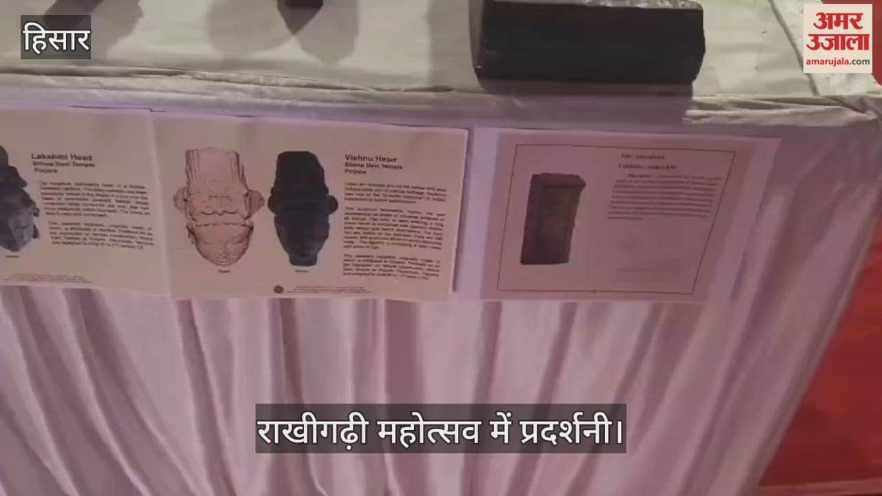 Exhibition became the center of attraction in Rakhigarhi Festival