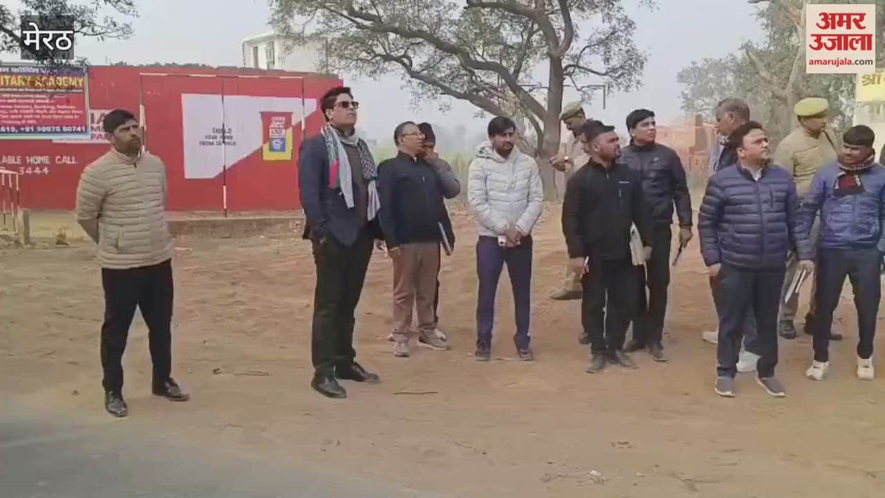 Meerut: Commissioner reached Hastinapur and inspected the works done by Tourism