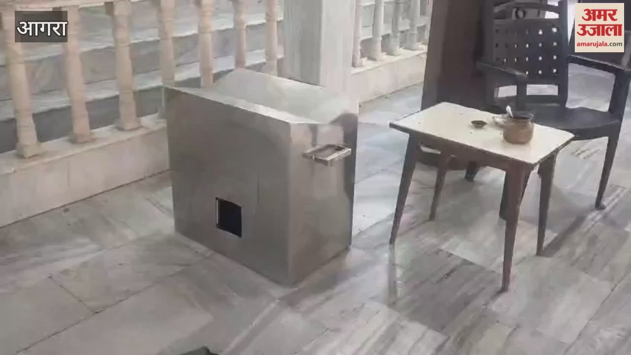 Thieves Steal 3-kg Silver Canopy from Shivling in New Agra