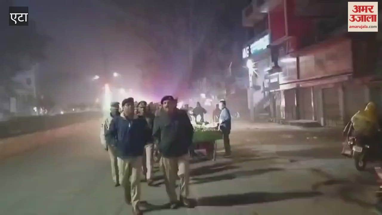 Etah Police on High Alert Ahead of New Year