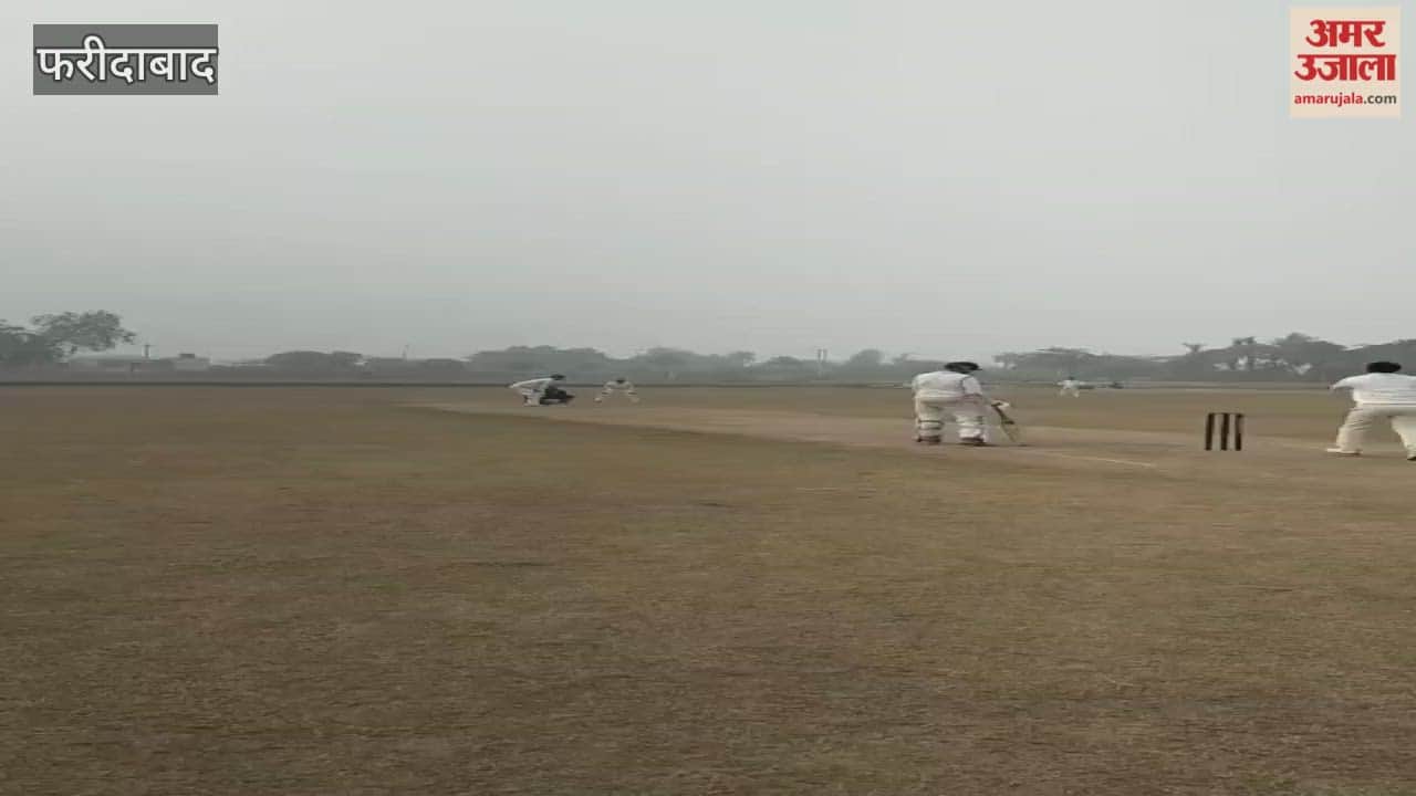 Ballabhgarh and AKP Cricket Academy teams showed their strength