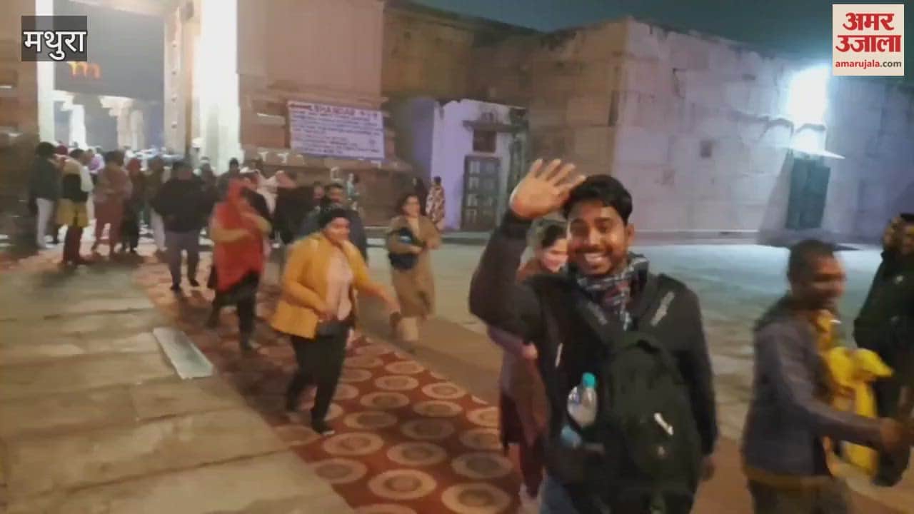 Lord Ranganatha gave darshan from vaikuntha dwar in vrindavan in mathura