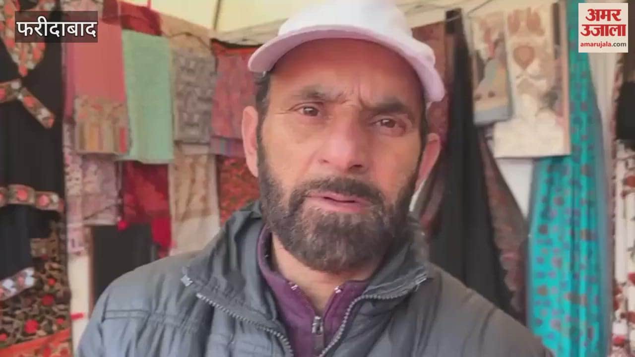 Kashmiri shawls are big hit with tourists Saras Fair in Faridabad