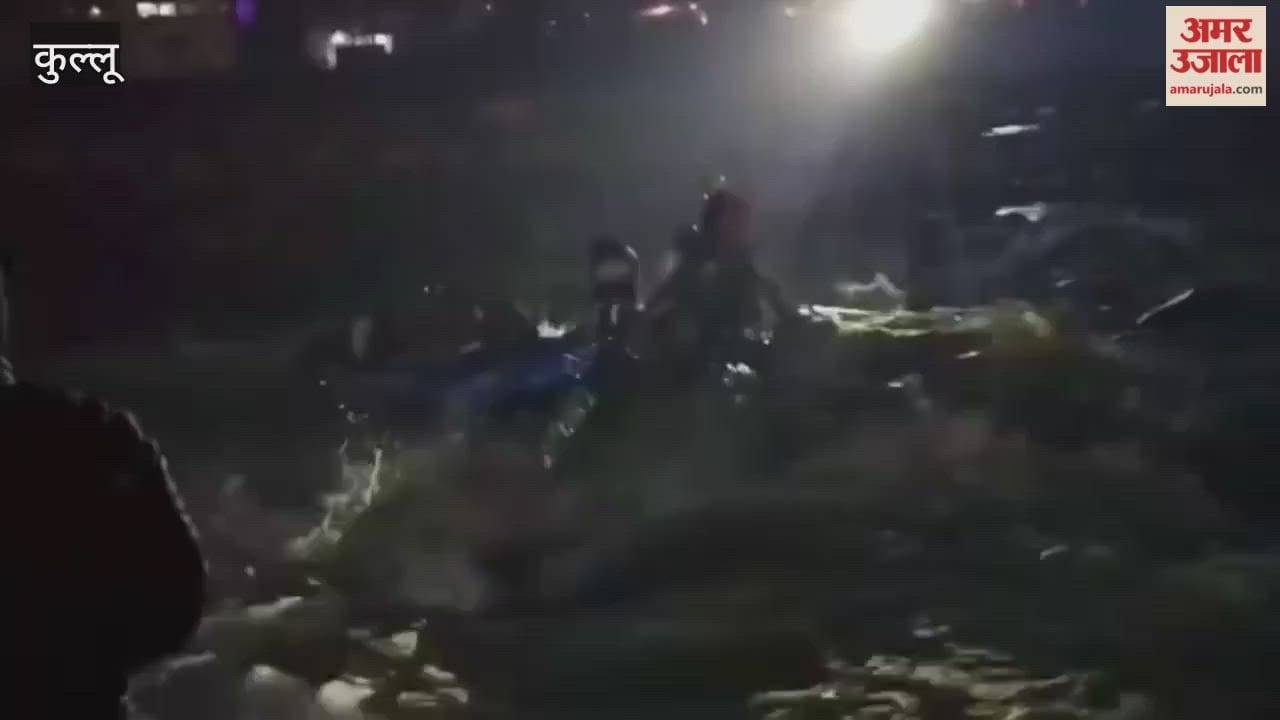 Kullu Tourists stranded in a raft near Bhuntar were rescued an FIR has been registered against the operator