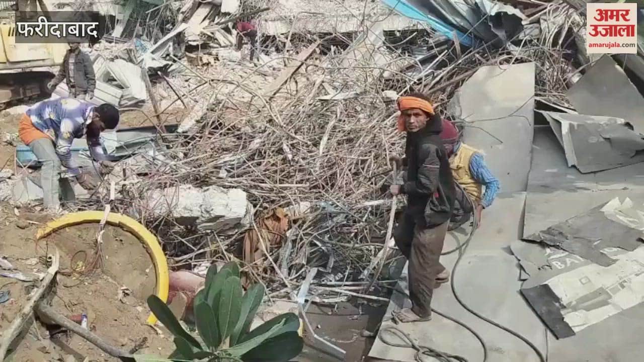 well-known restaurant built illegally was demolished by nigam team