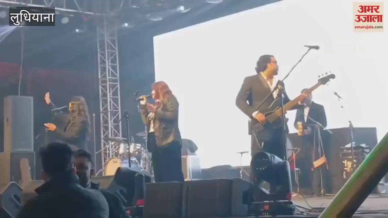 City residents celebrating New Year in Ludhiana.