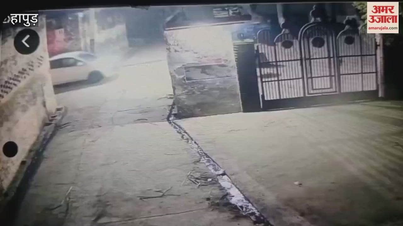 Criminals in car opened fire in a filmy style late at night In Hapur