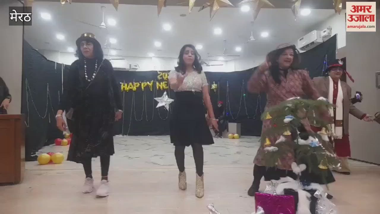 Meerut: 'Sham-e-Jashn' of Sanjivani Mahila Sansthan, women members celebrated the New Year
