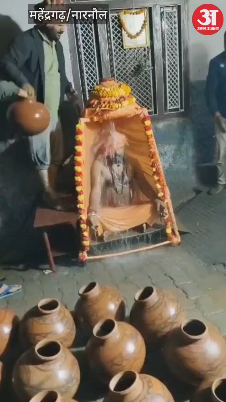 नारनौल में जोतराम धाम में 11 दिवसीय जल धारा तपस्या संपन्न, शनिवार रात्रि भंडारा एवं जागरण