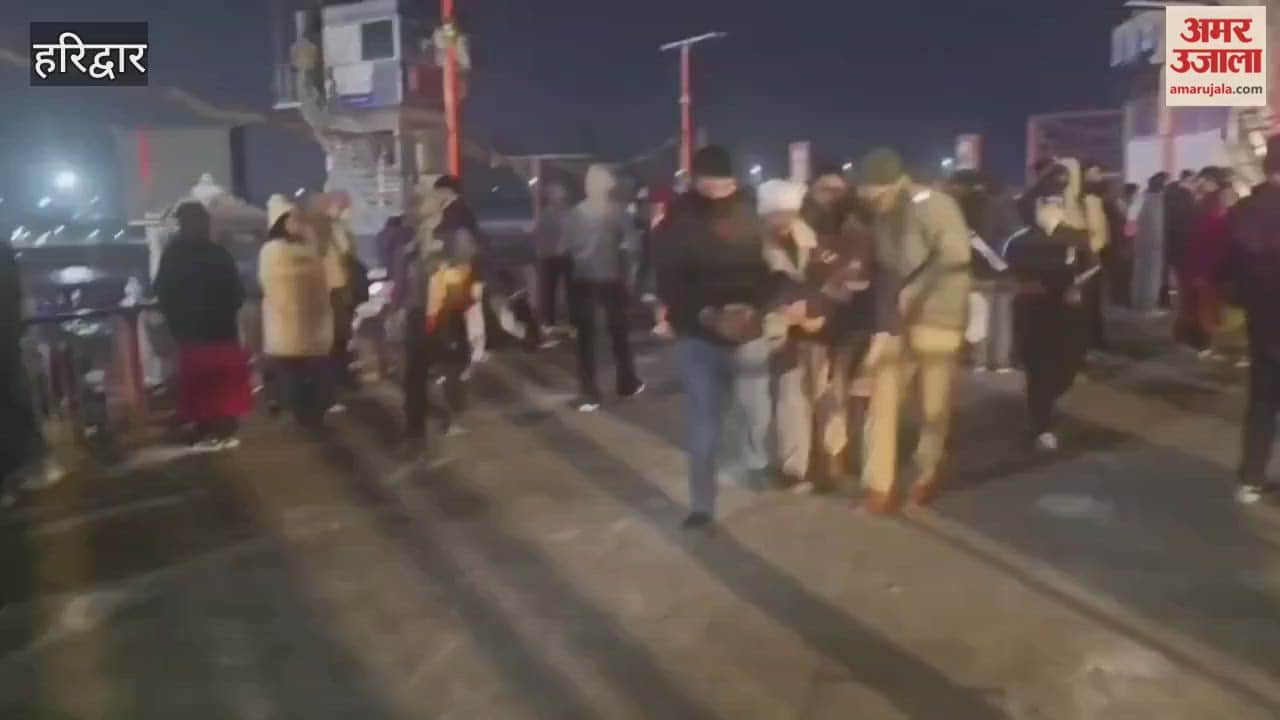Haridwar: A passenger's life was saved thanks to the quick thinking of the Har Ki Pauri police; he had suddenly suffered a heart attack.