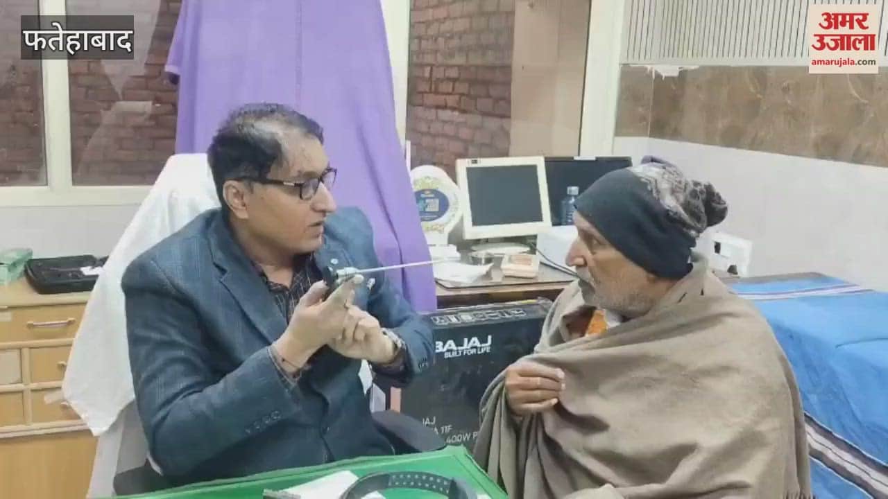 In Fatehabad, there has been an increase in ear, nose, and throat patients during the winter months, with a growing problem of nosebleeds.