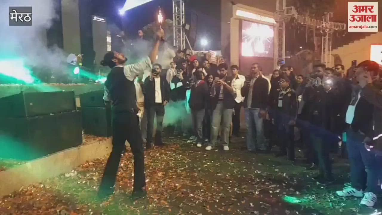 Meerut: city people enjoyed on new years eve  at hotel parties