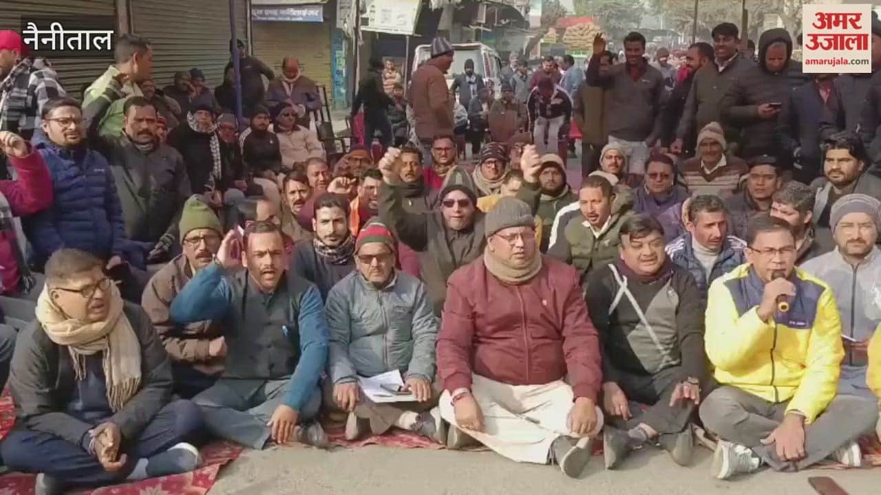 Haldwani Naveen Mandi closed, traders' protest continues