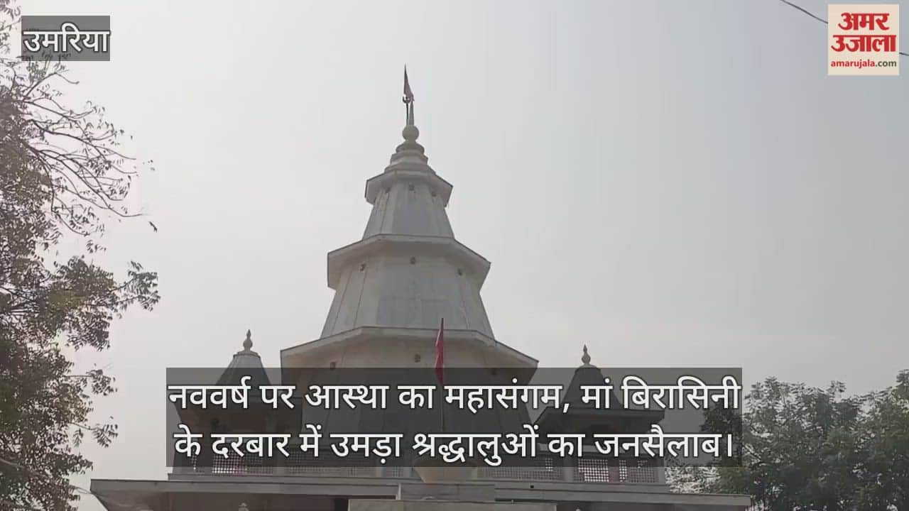 Umaria News: A surge of devotion overwhelms the shrine of Maa Birasini.