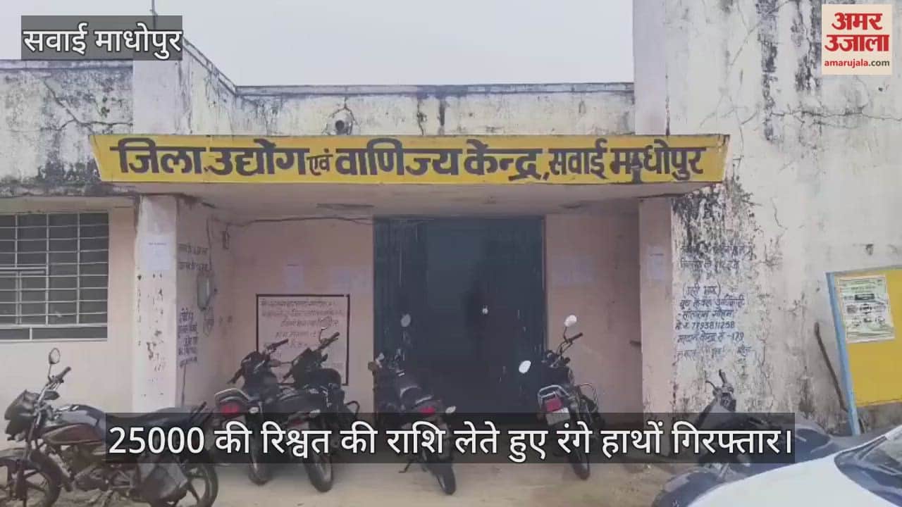 Sawai Madhopur News: On first day of year ACB arrested UDC red-handed while accepting bribe of 25,000 rupees