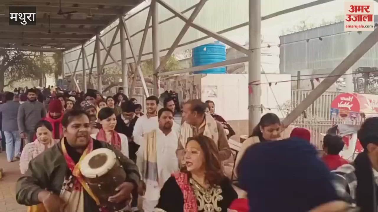 Devotees  New Year Dawns at Barsana