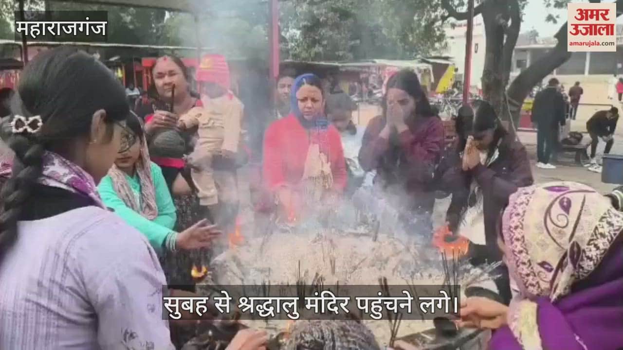 New Year celebrated by visiting temples