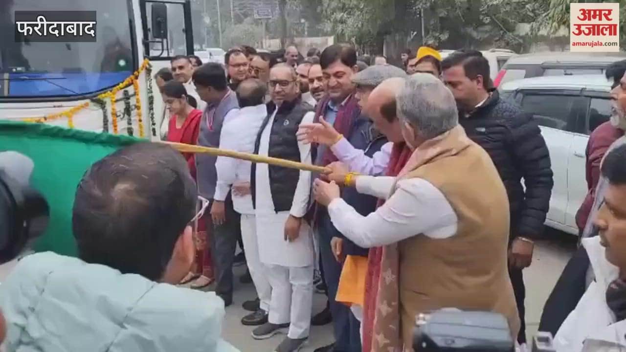 Union Minister Krishan Pal Gurjar flagged off the Hospital on Wheels