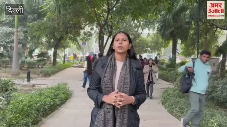 नववर्ष के पहले दिन कनॉटप्लेस के सेंट्रल पार्क में पिकनिक मनाने पहुंचे लोग