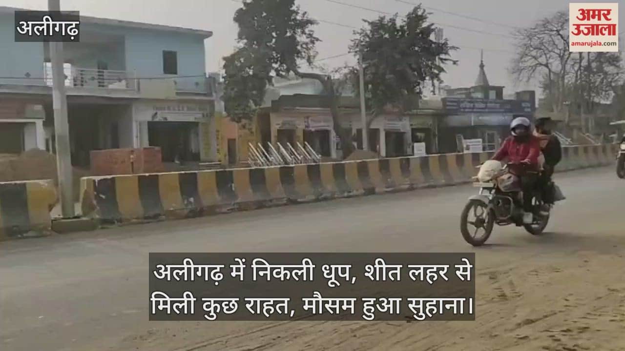 अलीगढ़ में निकली धूप, शीत लहर से मिली कुछ राहत, मौसम हुआ सुहाना