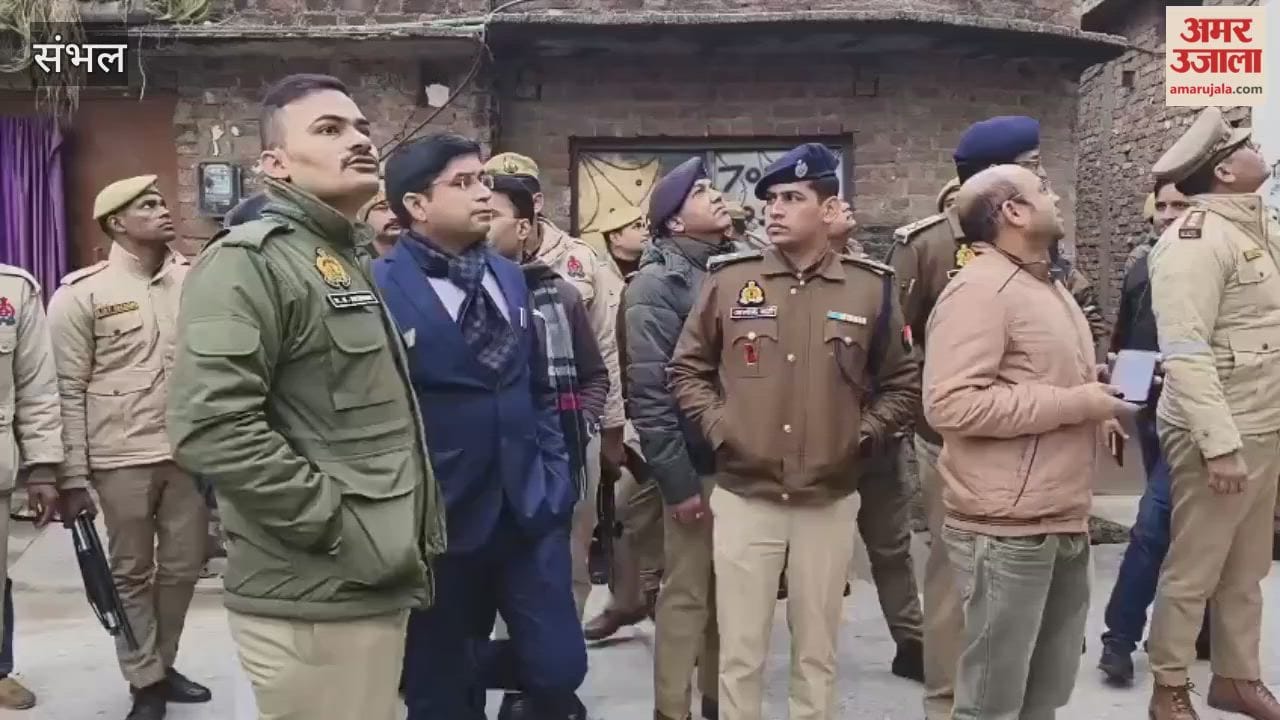 Sambhal authorities took action against electricity thieves early morning, uncovering illegal connections at more than 30 locations, including a mosque
